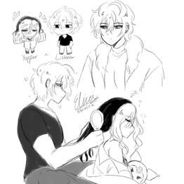 Sketched Lineart, Doodle Page